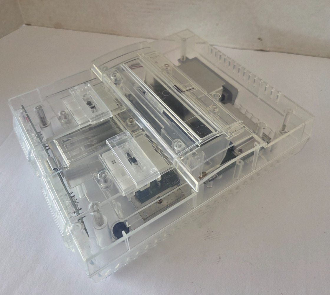 Custom Super Nintendo Console Transparent/Clear with UPGRADED power supply