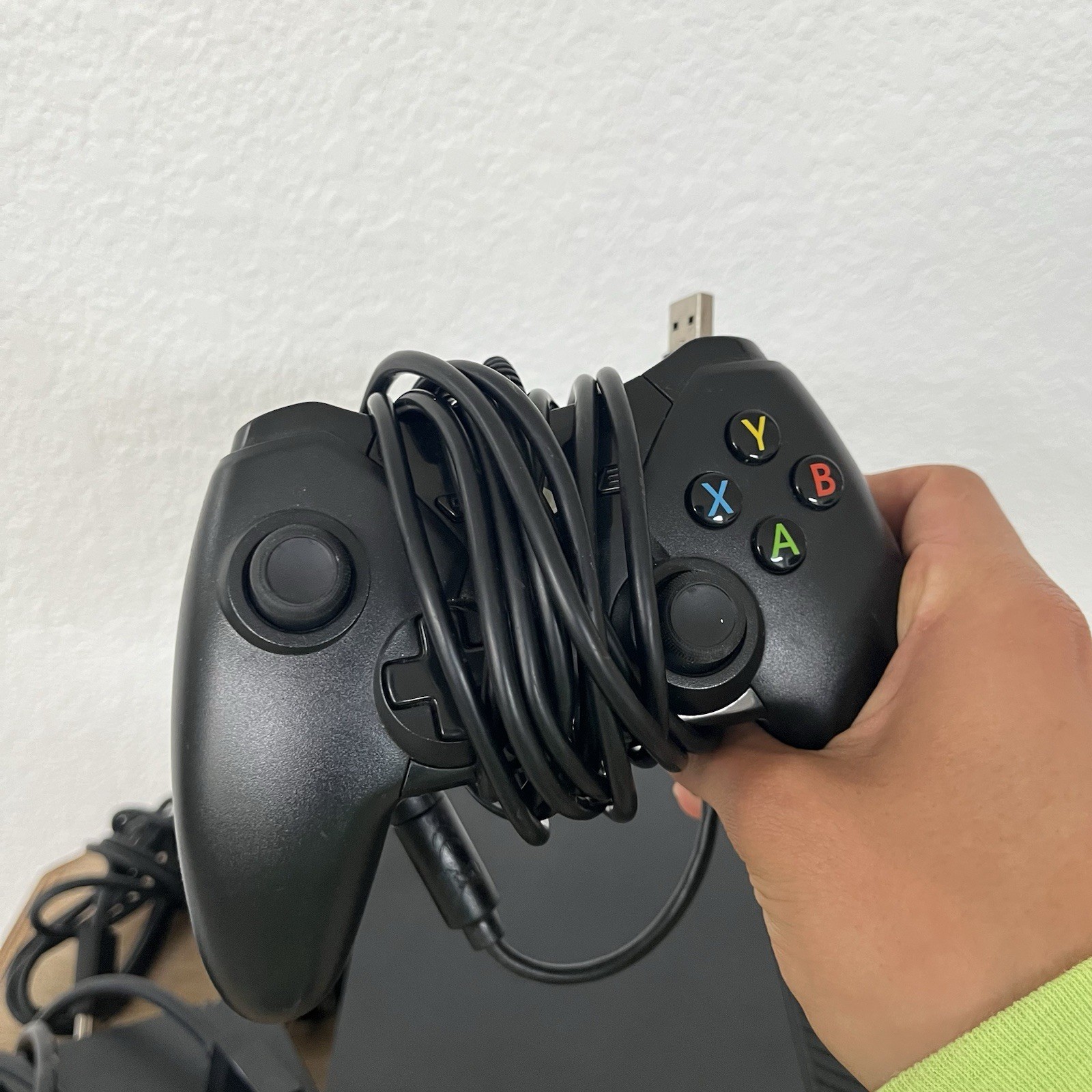 Xbox One 500GB Console Model 1540 + Wired Controller Cables Tested Working