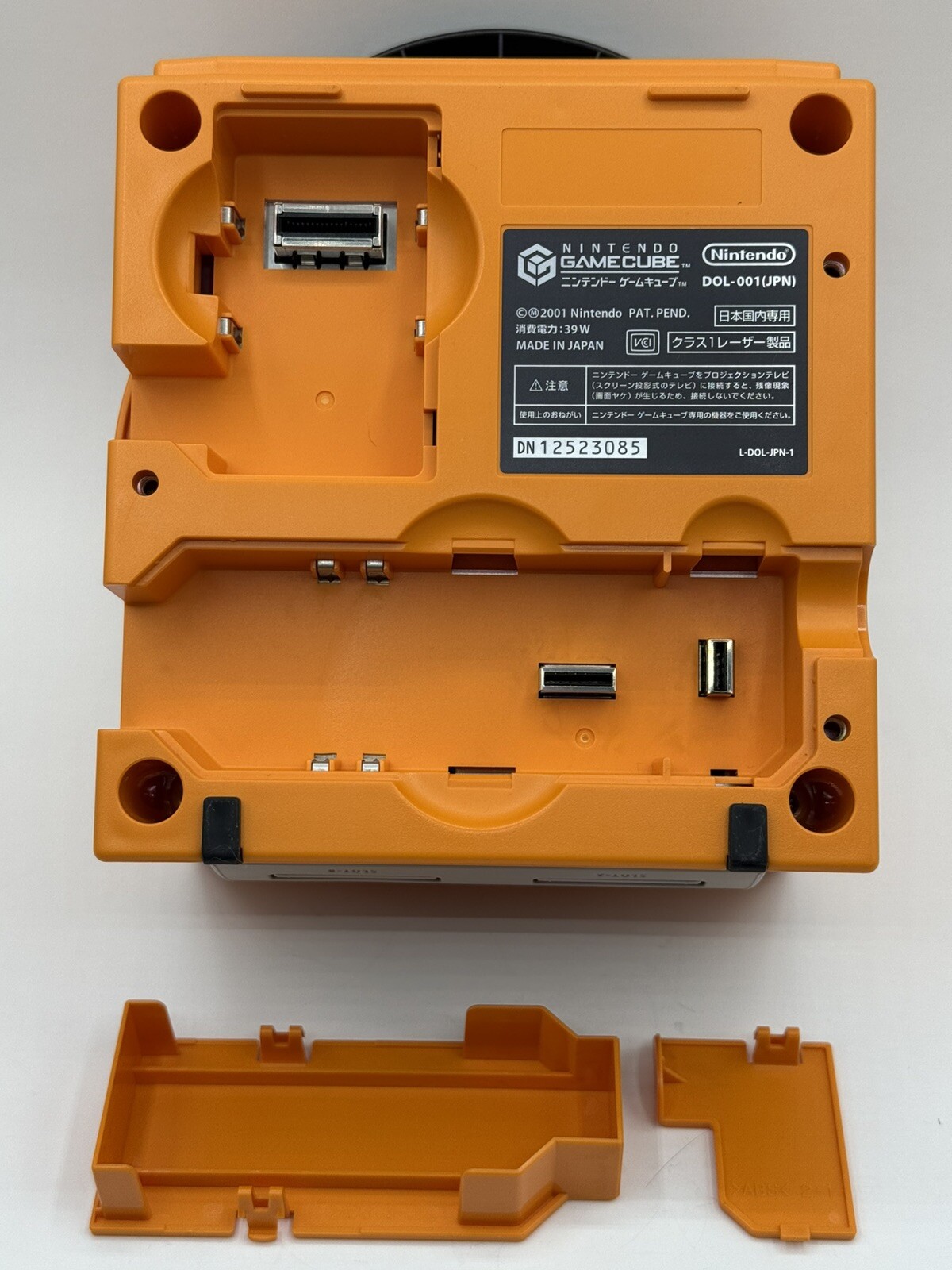 Nintendo GameCube System Spice Orange DOL-001 JPN *JAPAN REGION-LOCKED* Tested