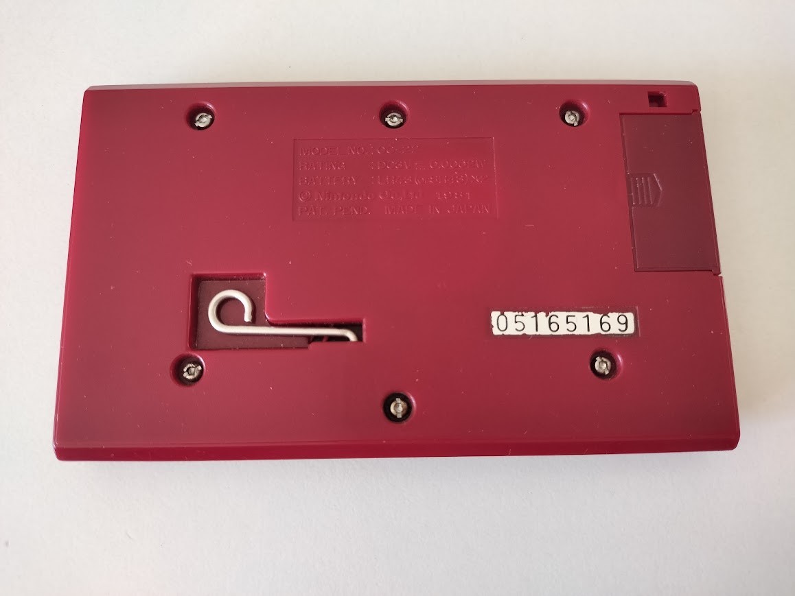 Nintendo OC-22 OCTOPUS LSI Game and Watch Used Vintage Retro Japan #05165169
