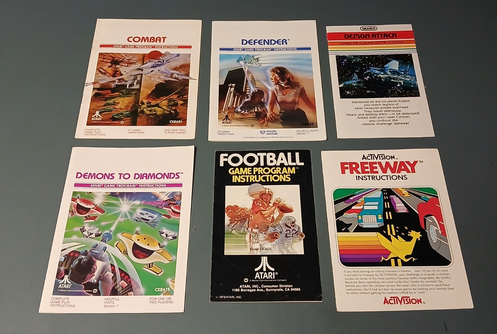 Atari 2600 System Bundle w/Console, 30 Games, Joysticks, Paddles, Manuals & More