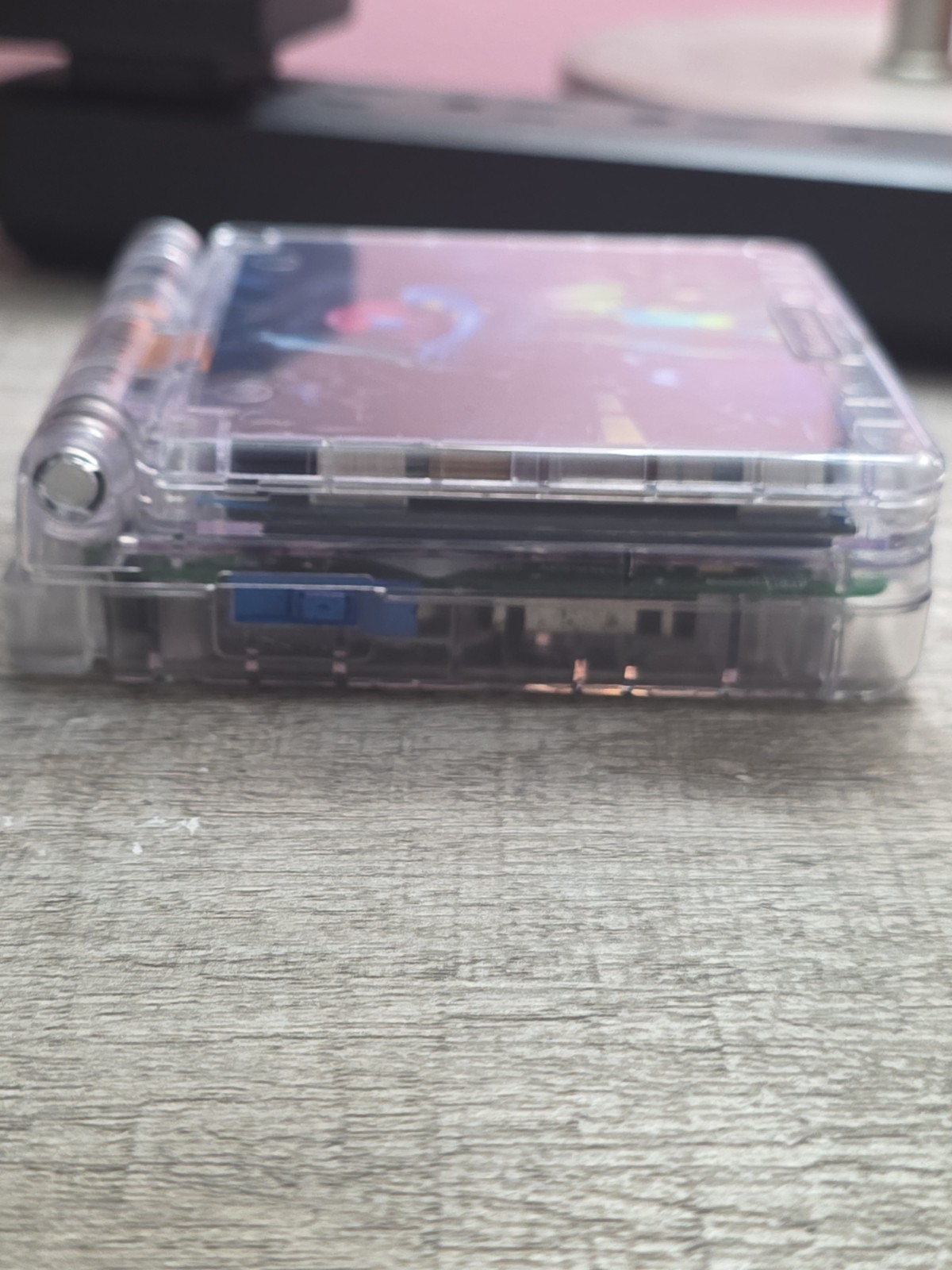 Nintendo gameboy advance sp Metroid Themed Shell Brighter Screen Type C Charging