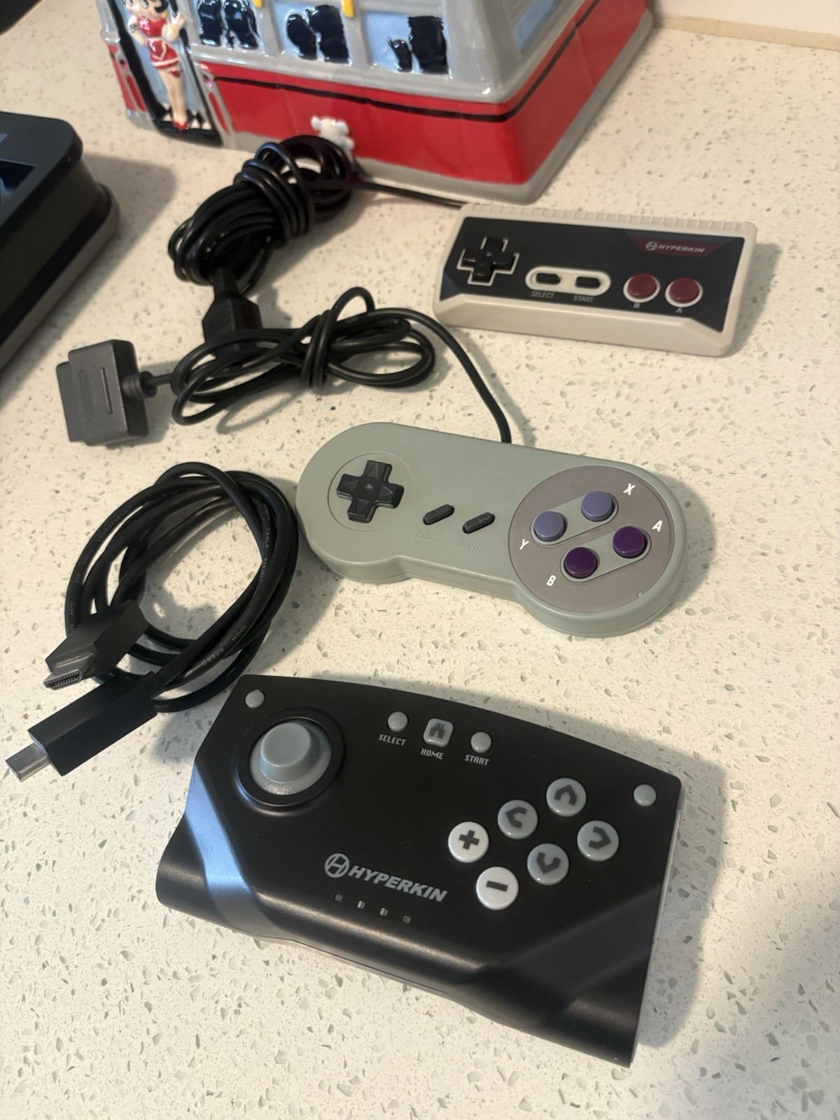 Hyperkin Retron 5 Console Controllers HDMI Tested And Working Fine No Power Cord