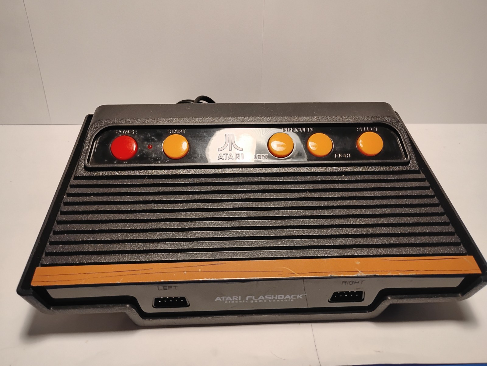 Atari Flashback H10607 Black Unit Only Tested No Controller Or Power Supply
