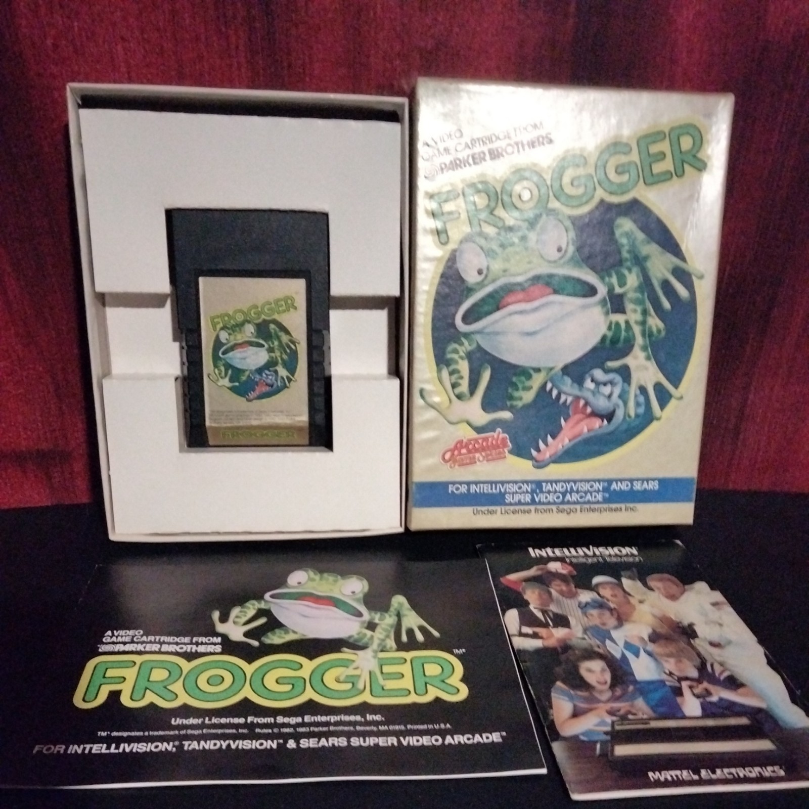 Intellivision Game Console With 12 Games Manuals, Tested And Working. Model 2609