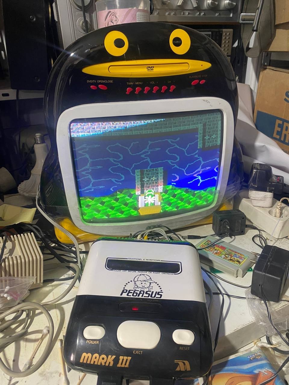 Ultra Rare Pegasus Mark III MT-1010DX Famicom Console – Great Condition
