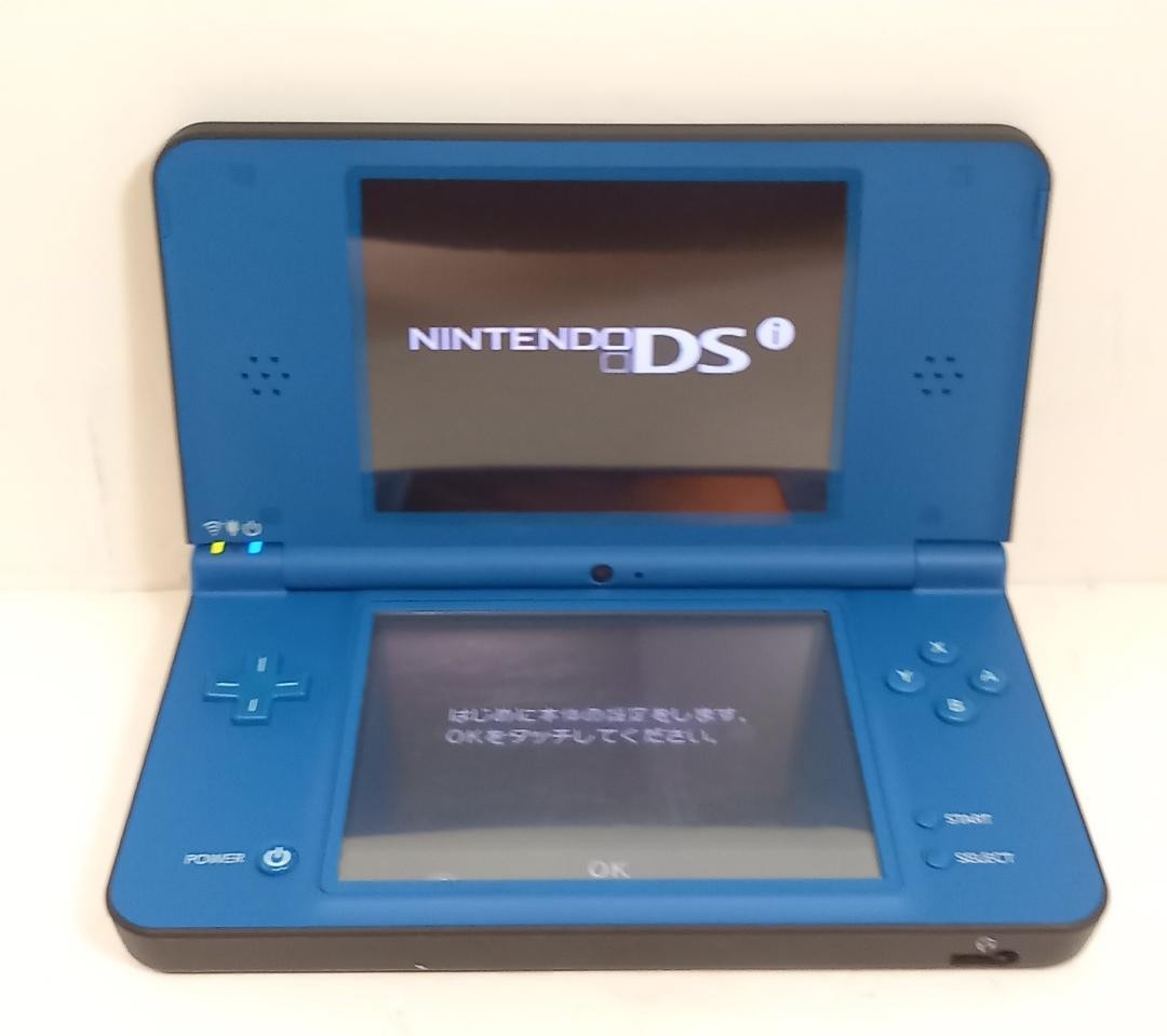 Working Condition Nintendo DSi LL Console Blue includes console only and touch p