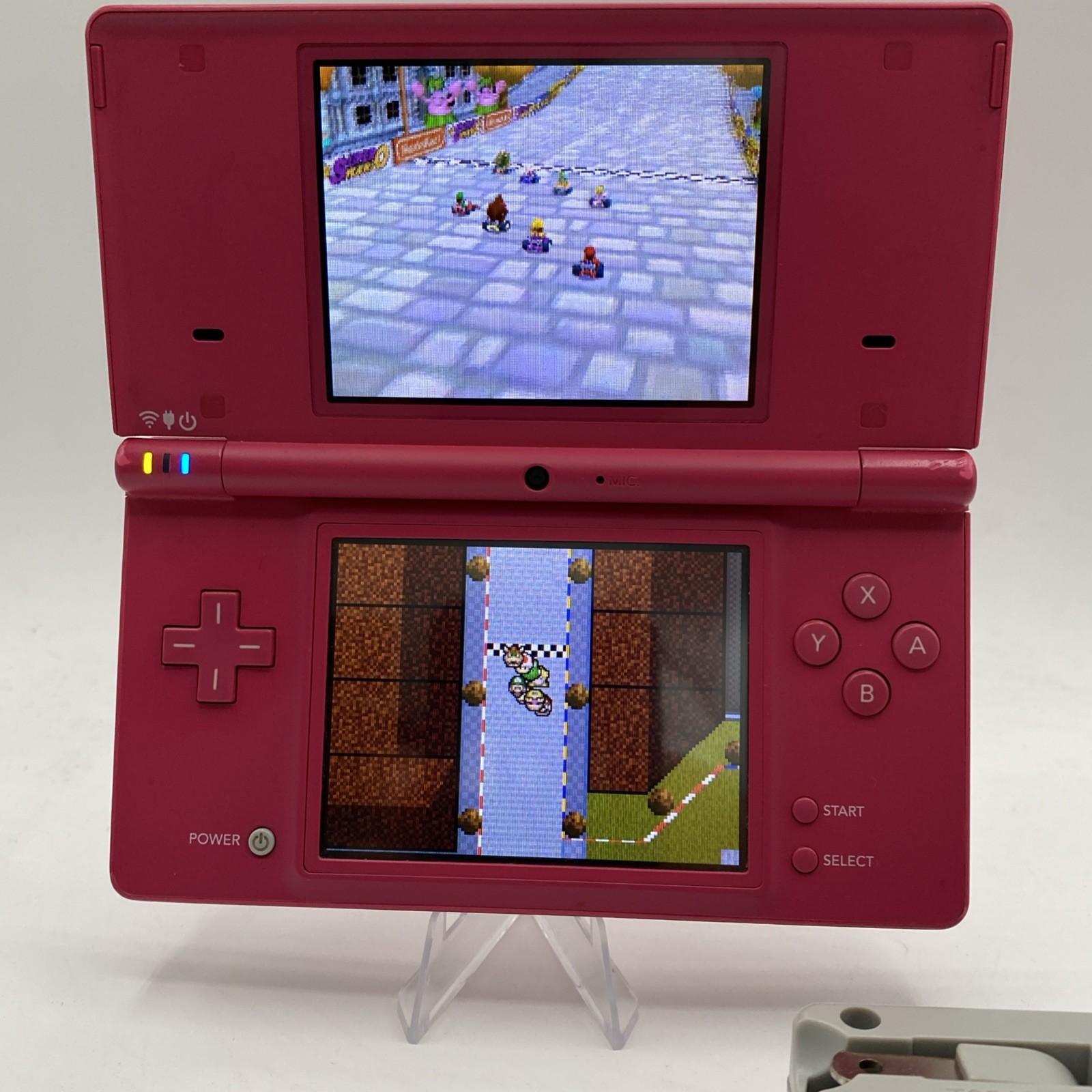 Nintendo DSi Hot Pink – Includes Preloaded Library (Large Collection)