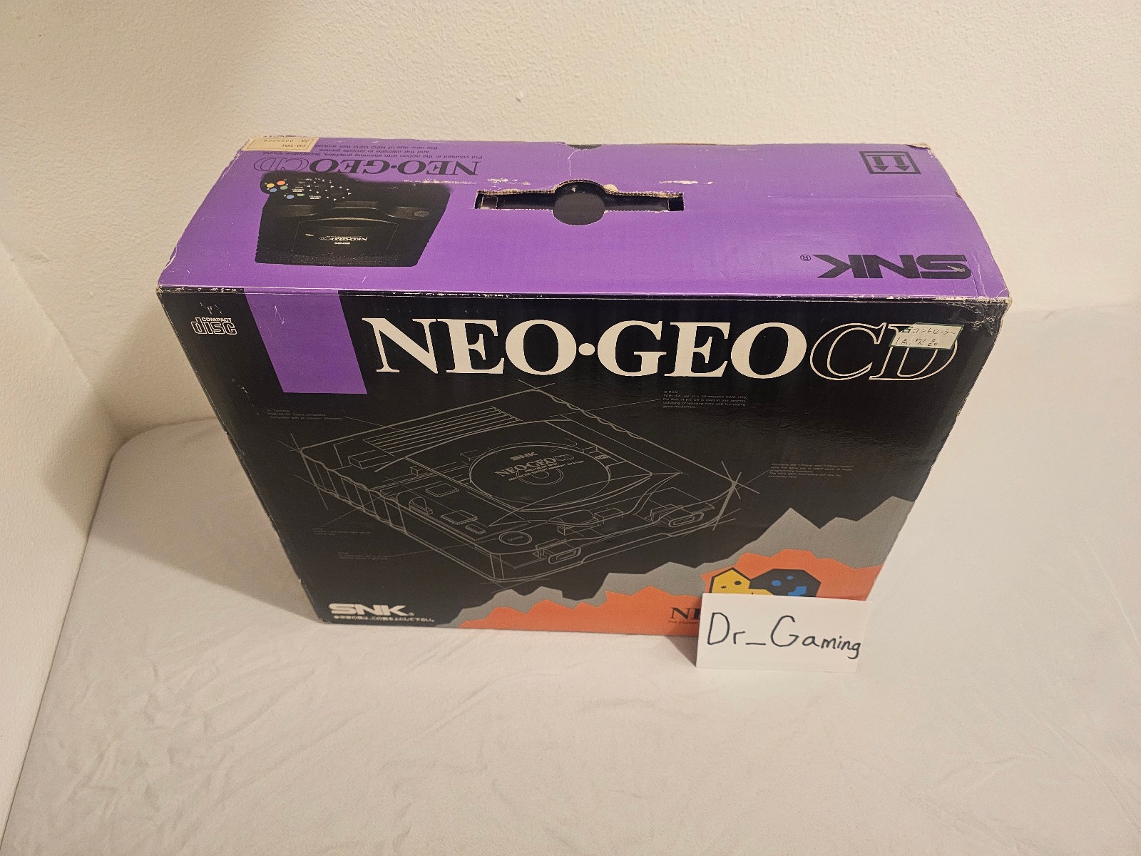 SNK Neo Geo CD Front Loading Console BOXED CIB JPN TESTED