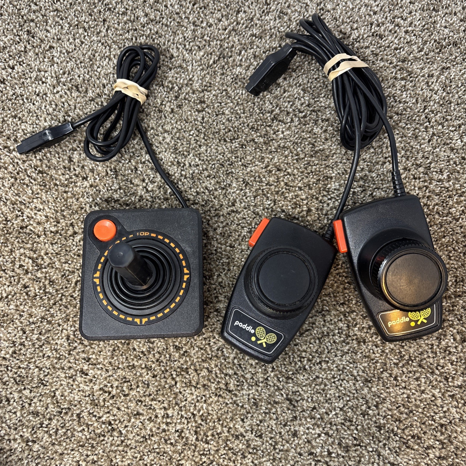 Atari 2600 System Bundle with Console, 30 Games, Joystick, Paddles, and More LOT