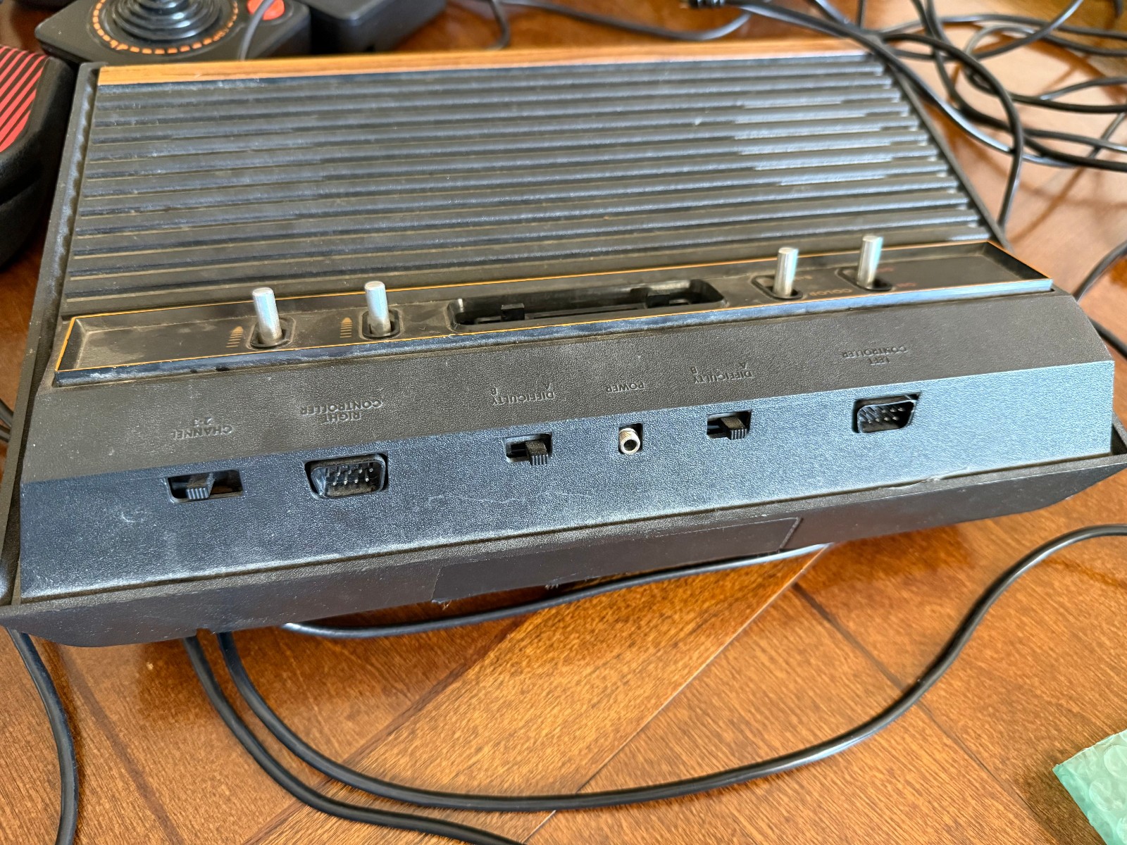 VINTAGE Atari 2600 CX2600A GAME CONSOLE (WORKING), MISC CONTROLLERS GAMES 1977