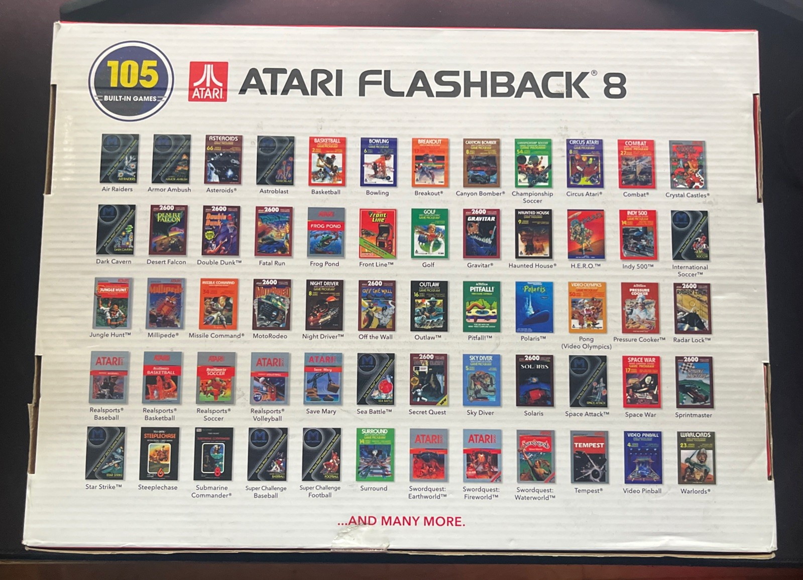 Atari Flashback 8 Console 105 Built-in Games 40th Anni Edition [New/Unopened]