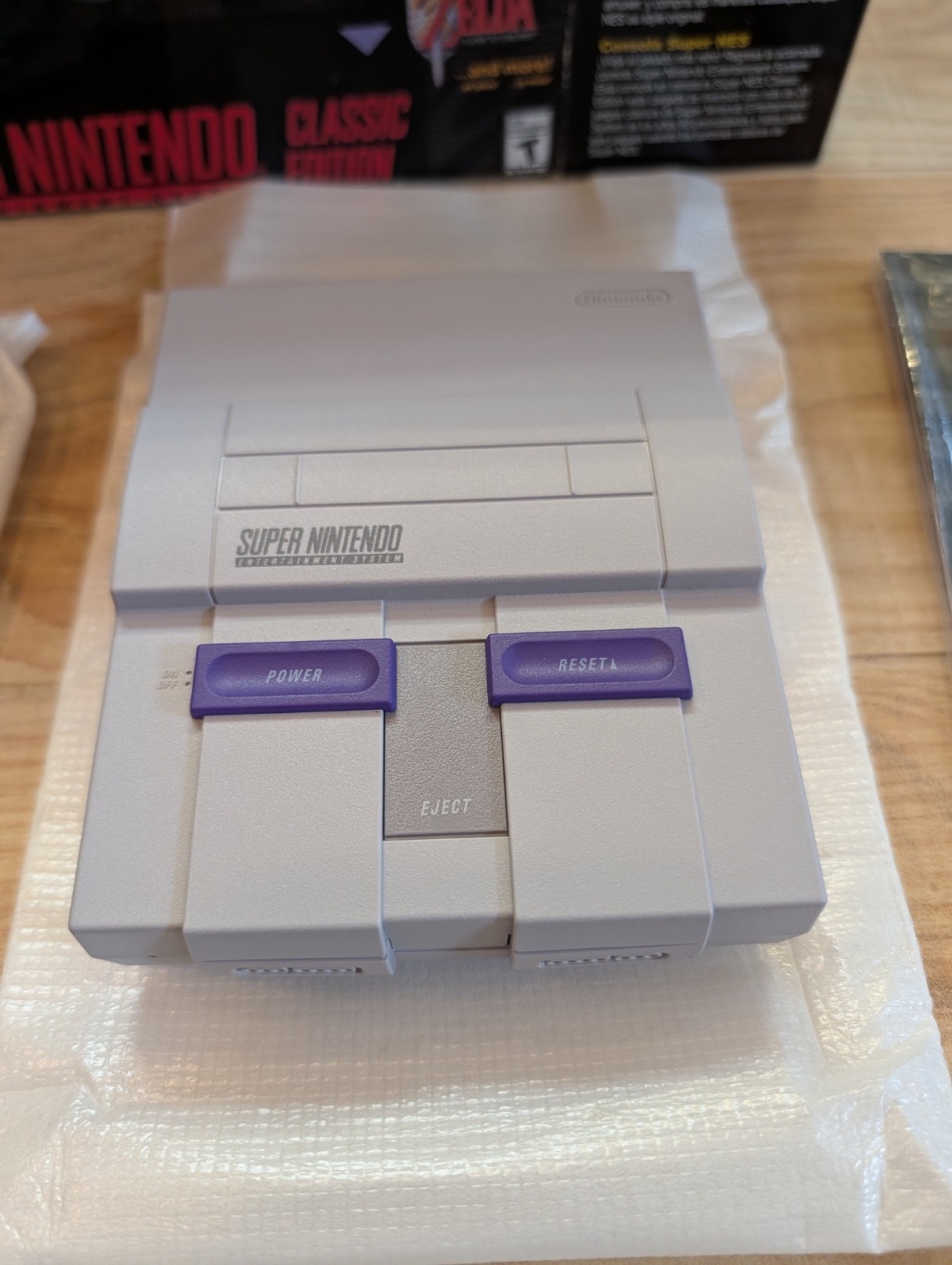 Nintendo SNES Classic Edition Mini Console Complete In Box – 21 Games Built-In