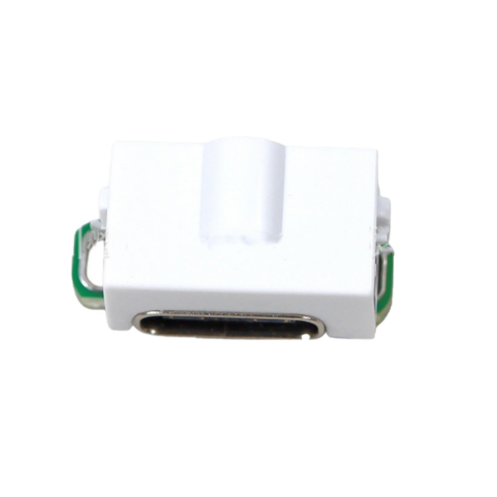 2Pc For Gameboy Advance SP GBA USB-C Mod With All White Insert Charger Upgrade