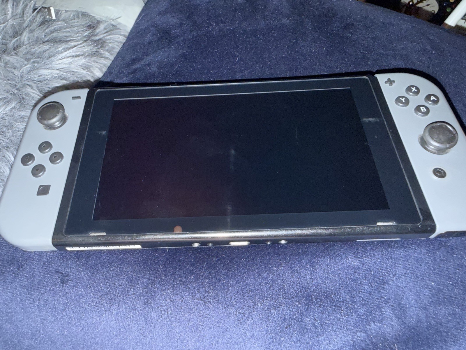 Nintendo Switch 32GB Gray/Black Joy-Con Console with Micro SD card