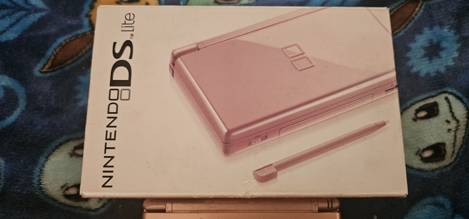 Nintendo DS Lite Video Game Console – Metallic Rose With Box Only