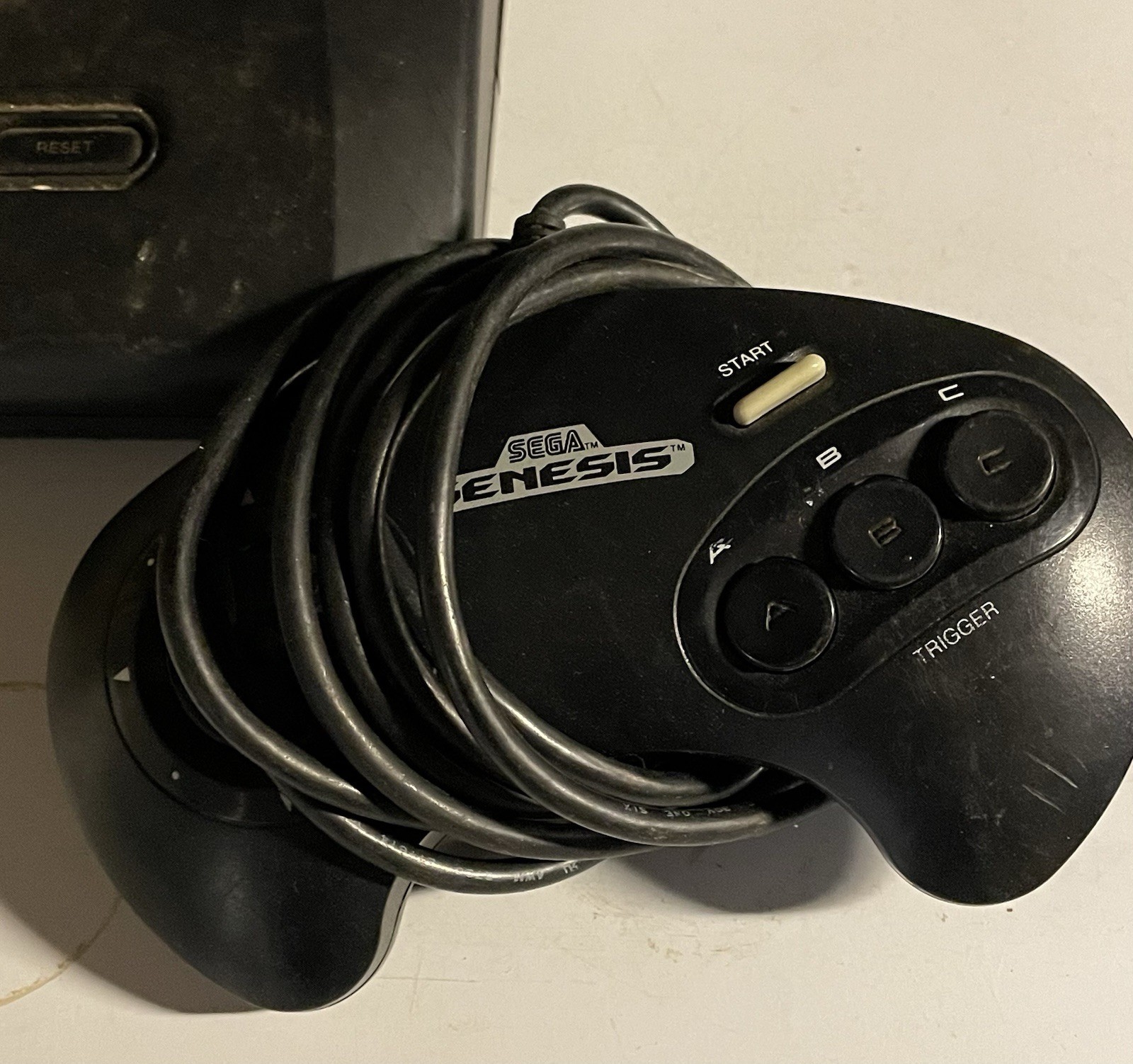 Sega Genesis 1 Console System Model No. MK-1631 And One Controller Model No 1650