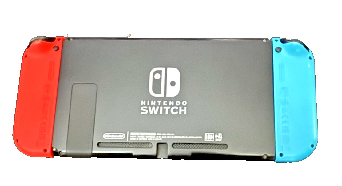 Nintendo Switch 32GB Gray Console with Neon Red and Neon Blue Joy-Con