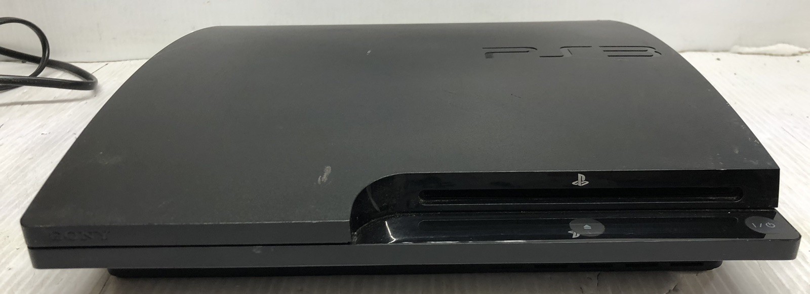 PLAYSTATION 3 SLIM CONSOLE 320GB TESTED WORKING WITH CONTROLLER AND CABLE LOT