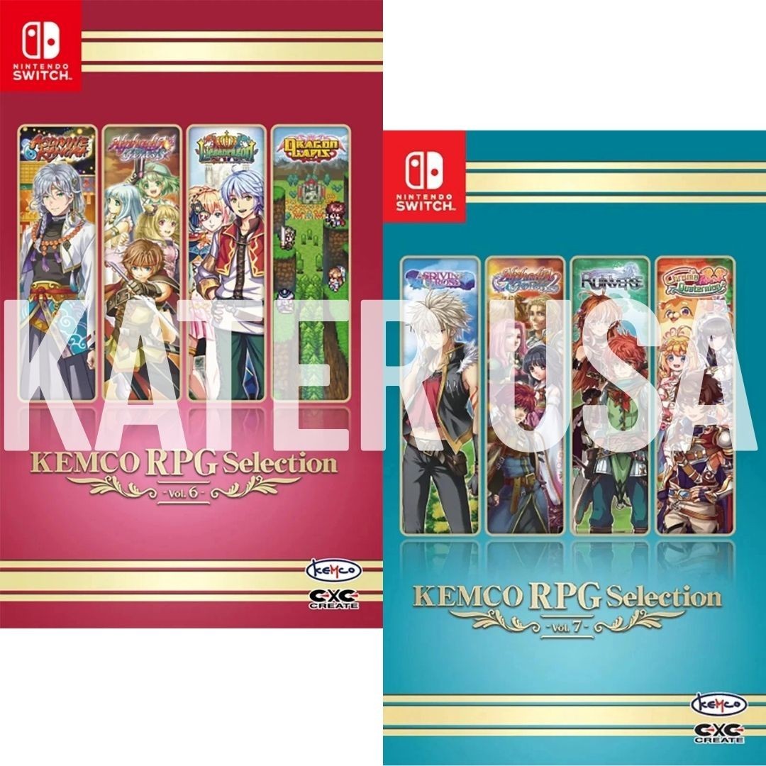 Kemco RPG Selection Vol. 6 + Vol. 7 Switch Brand New Bundle Special [RPG]