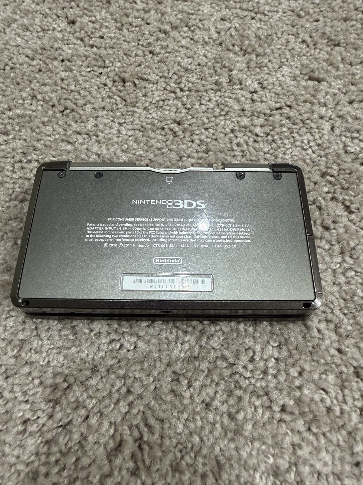 Nintendo 3DS Cosmo Black Handheld System – Cosmo Black