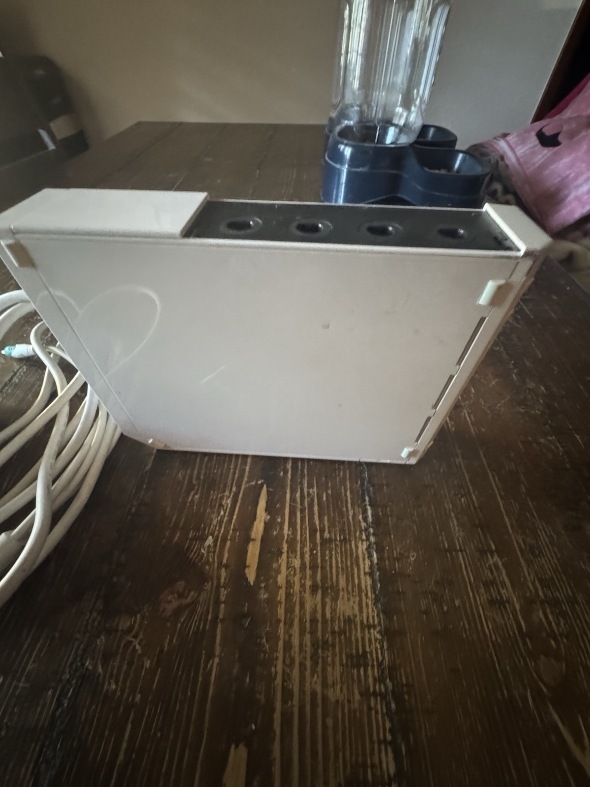 Nintendo Wii – White Console & Cord- WORKS But Selling For Parts