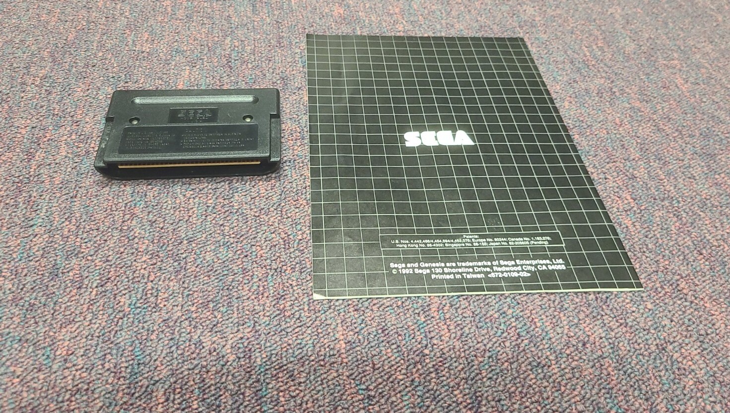 Sega Genesis MK-1601 Launch Edition Console Model 1(Complete in Box) W/Game