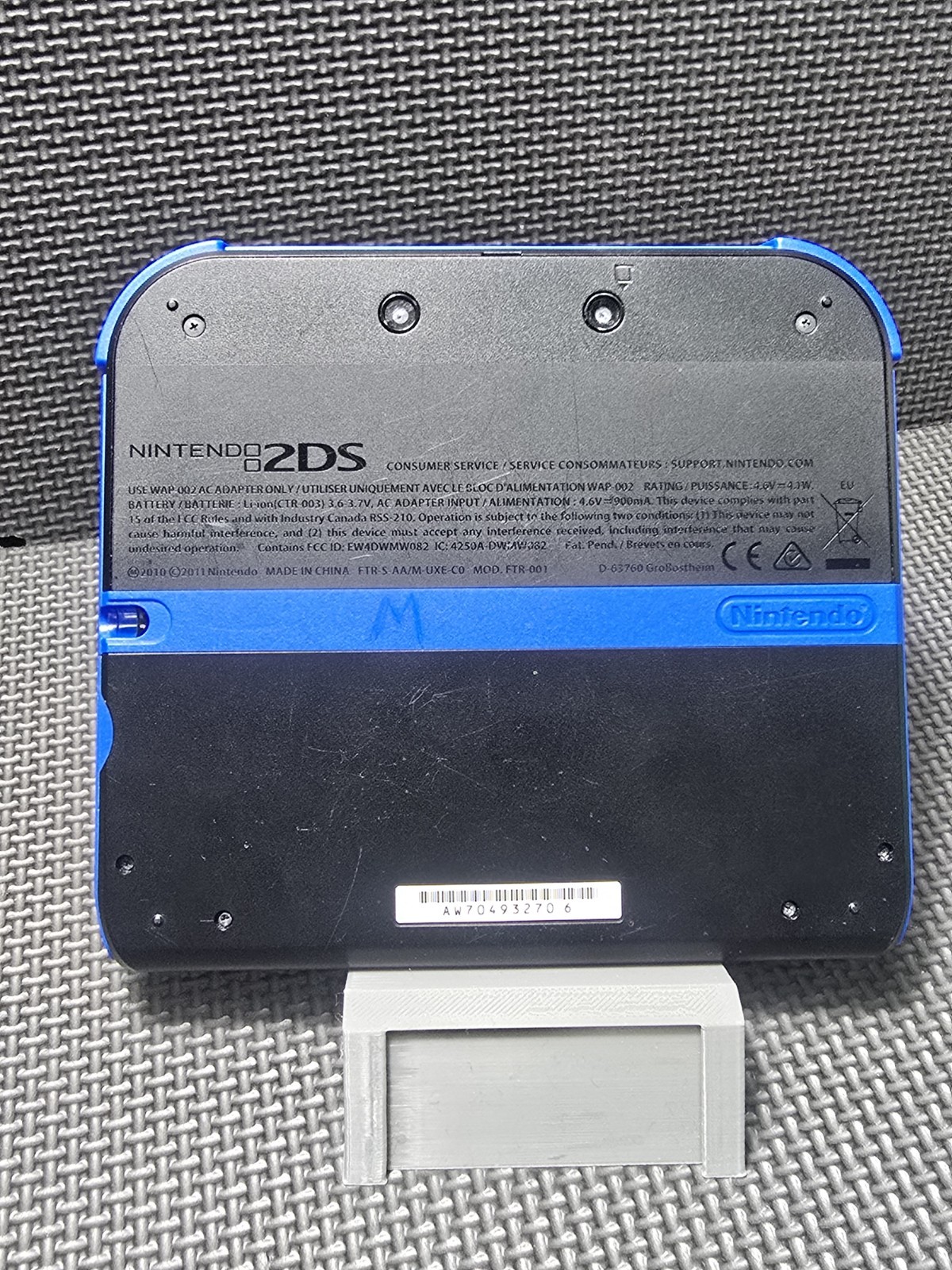 Nintendo 2DS – Electric Blue Handheld Tested Working Read Description