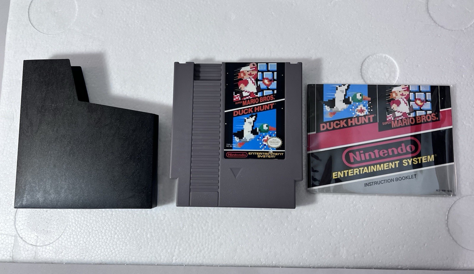 NES Nintendo Entertainment System Action Set Home Console Complete In Box CIB