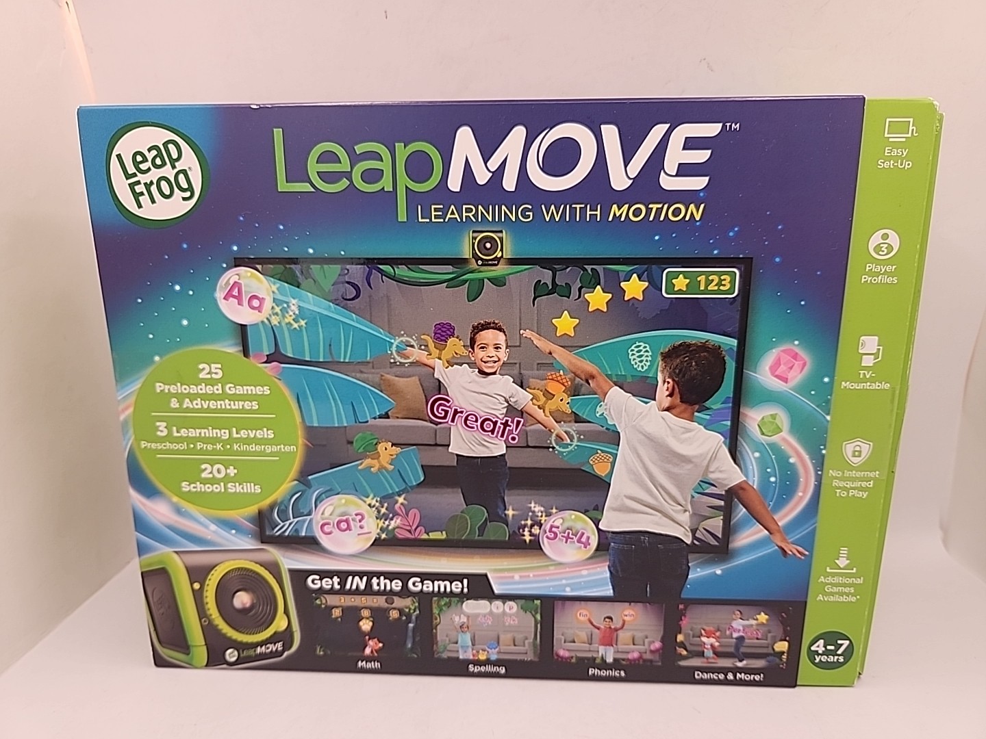 NEW LeapFrog LeapMove Active Learning Video Game System