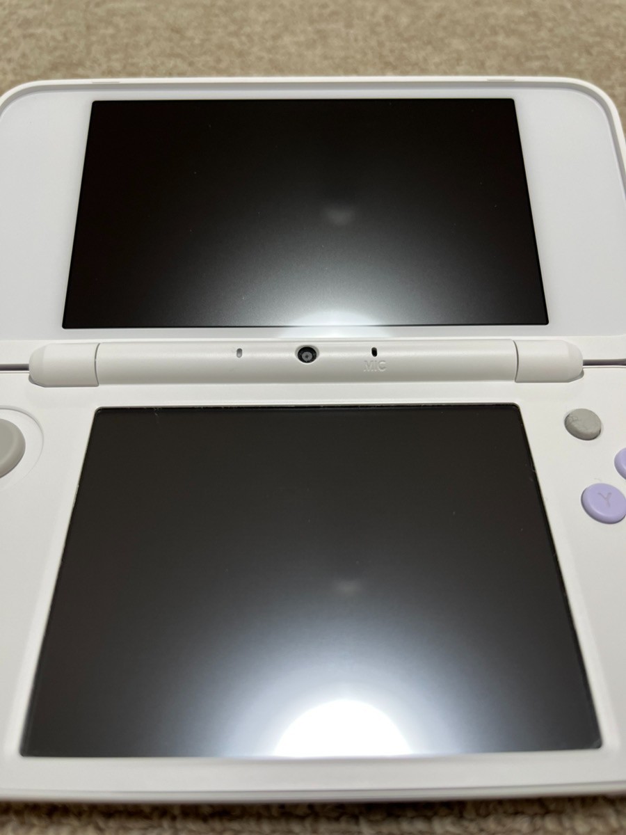 New Nintendo 2DS XL LL White lavenderr Console region Japanese B788