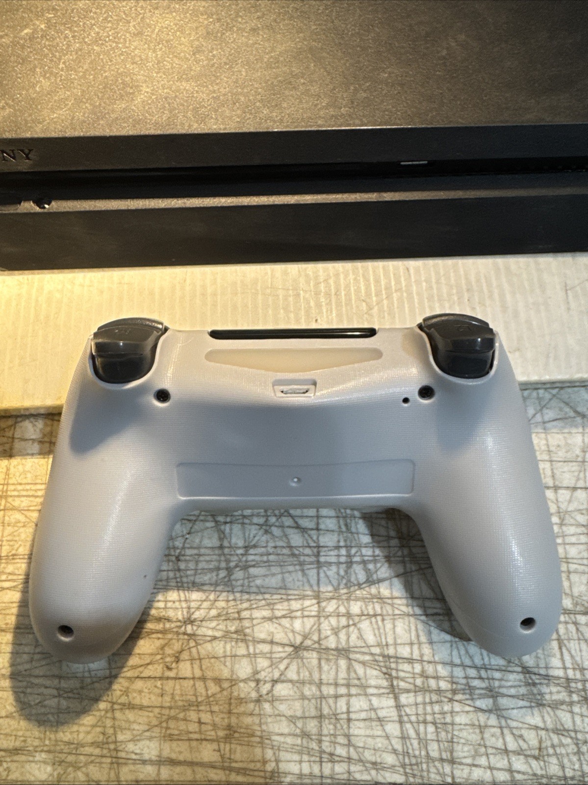 Sony PlayStation 4 Slim 1tb Console Ps4 Black CUH-2115B + Cords – Flawed Plastic