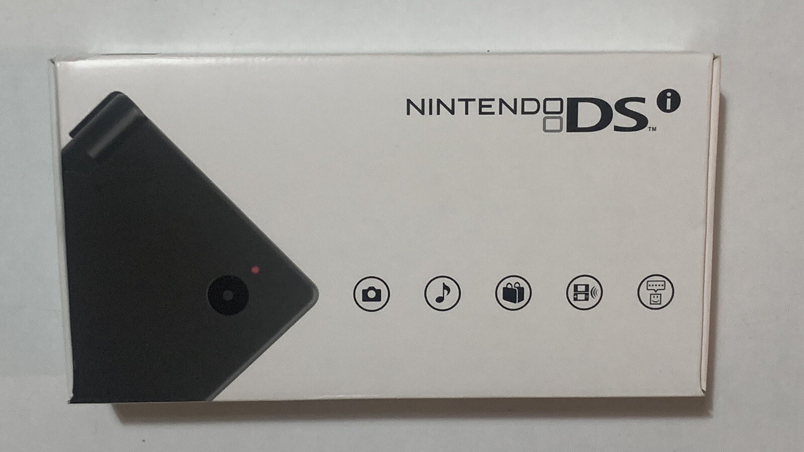 NINTENDO DSi Black Console NTSC U/C – Open Box – Old Stock – TWL S KA USZ