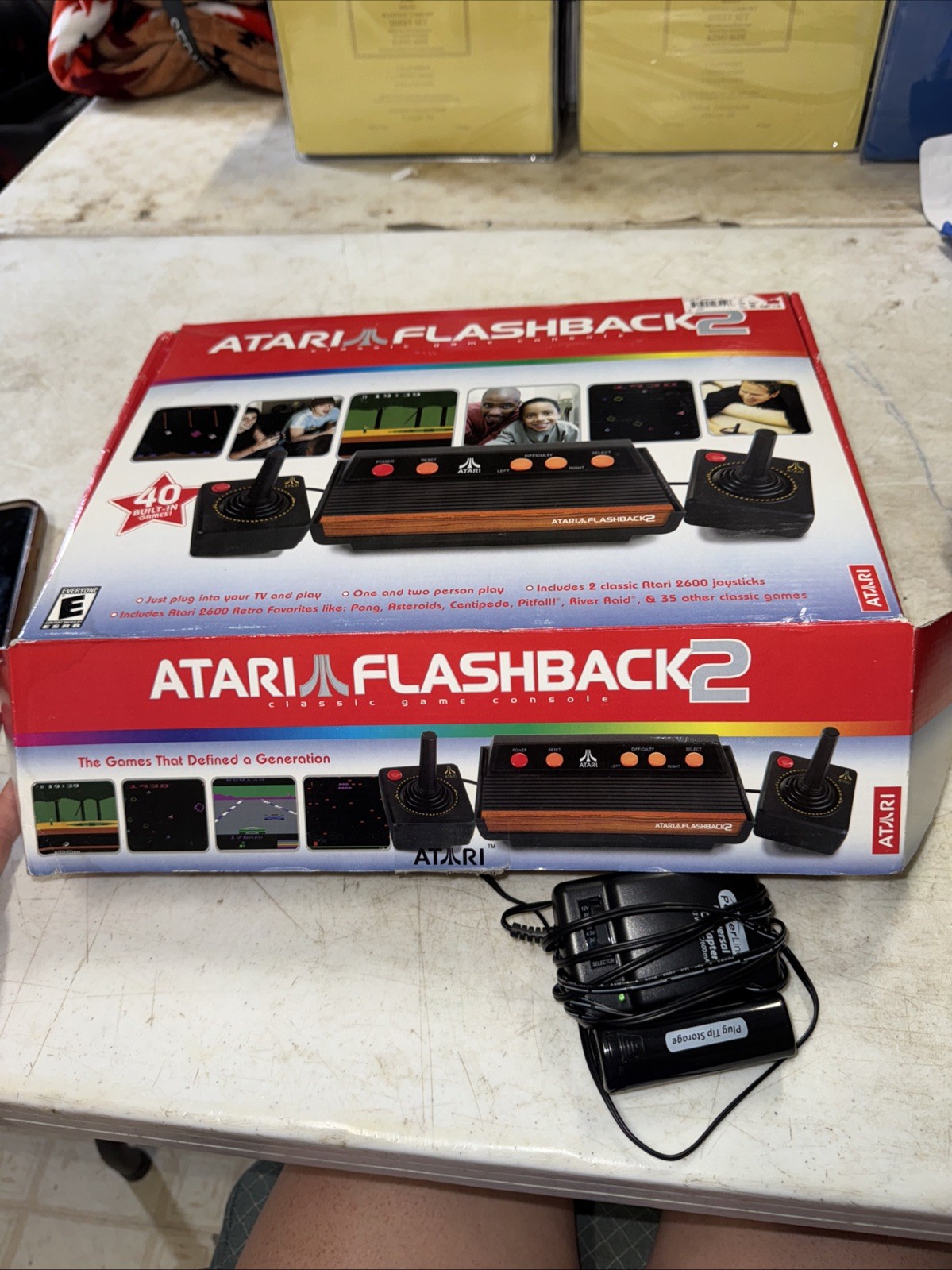Atari Flashback 2 Console System Complete in Box Tested Working