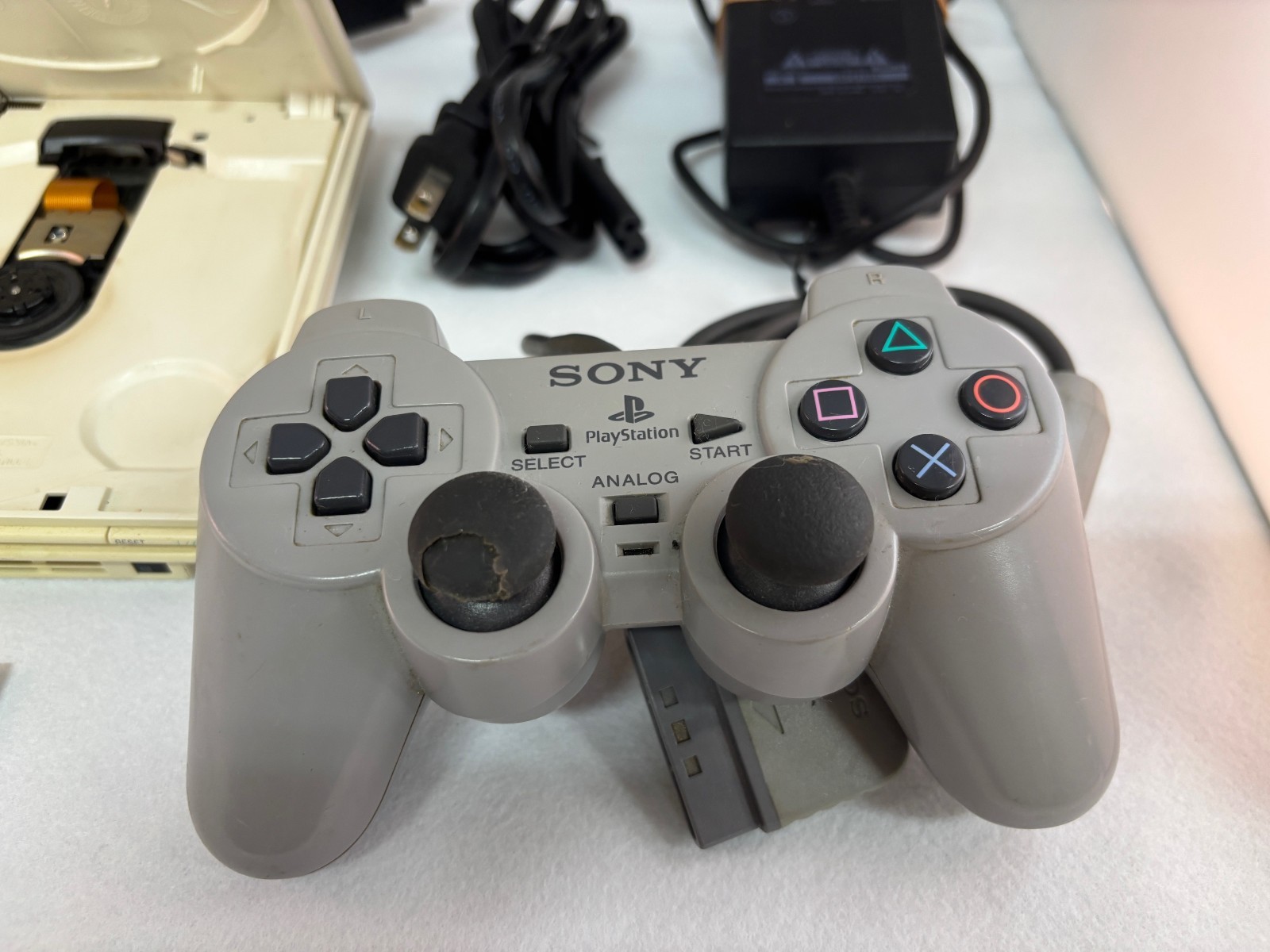 PlayStation2 PS2 Slim Console SCPH-70000 W/Controller Cableset Tested Japan