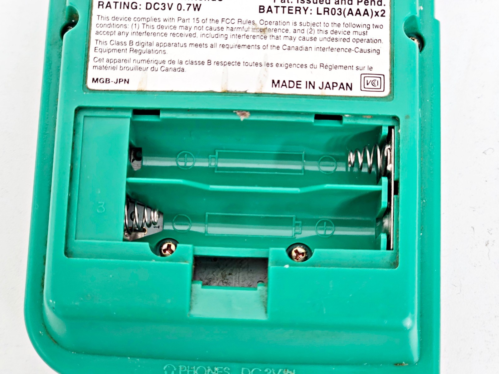 Nintendo Game Boy Pocket Green 839 Japan