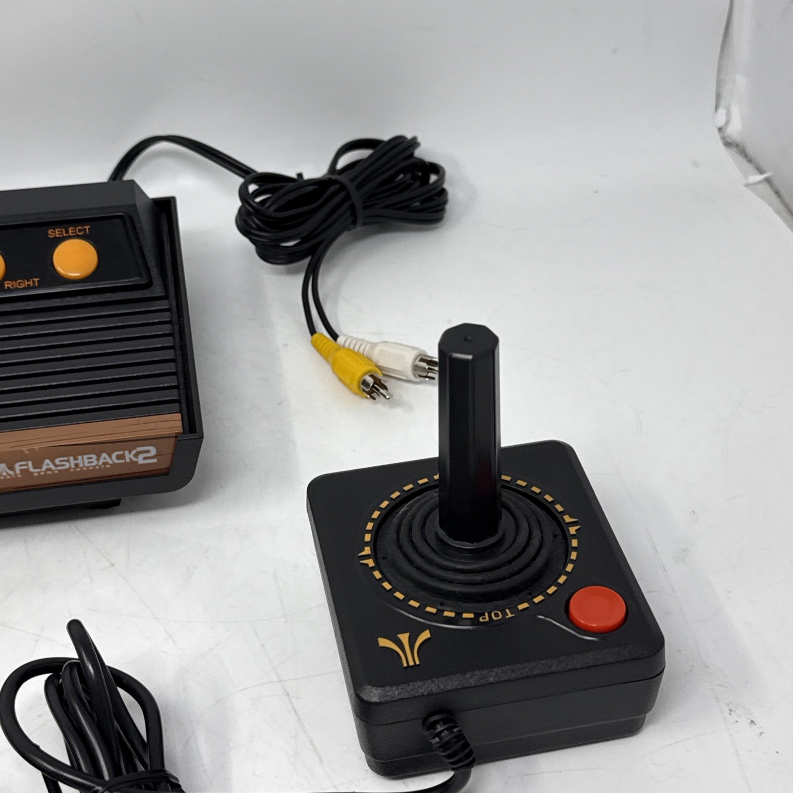 Atari Flashback 2 Console System Controllers Power Cord Complete Tested Working