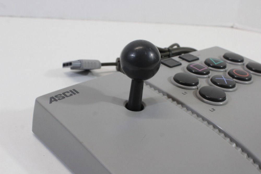 ASCII Fighter Stick V Jr. Arcade Joystick Controller ASC-0504J PlayStation 531