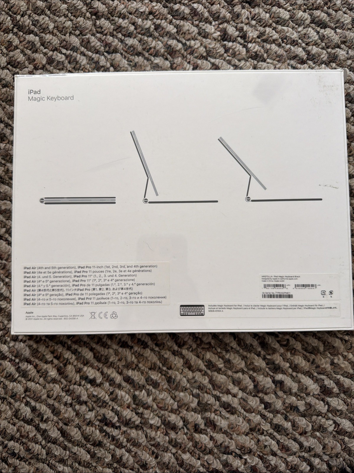 Apple Magic Keyboard for Apple iPad Pro 11 inch – Black