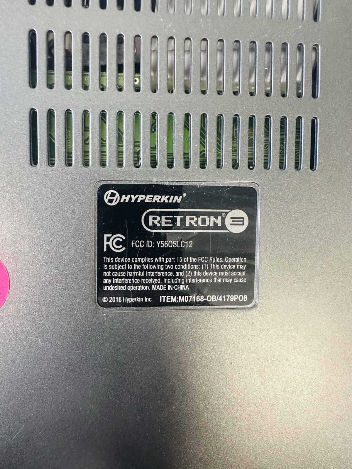 Hyperkin RetroN 3 Black/Gray Console w/ Controllers, AV Cable, Power Adapter