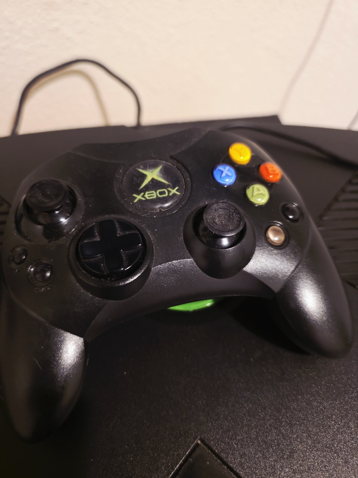 Microsoft Xbox Console Black w/ Controller, Halo 2, Wireless Adapter, Wi-Fi