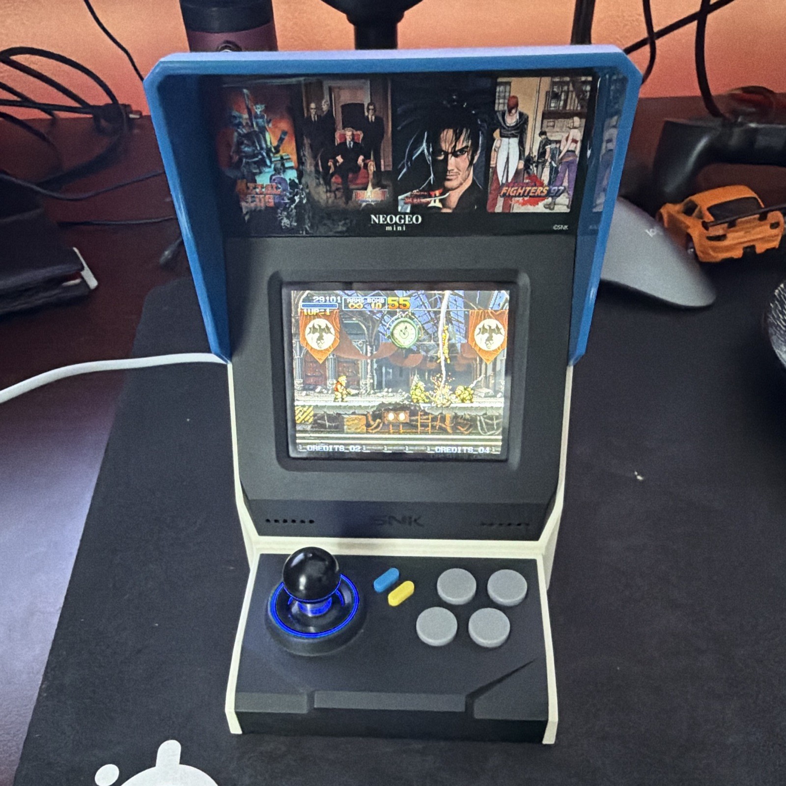 SNK NEOGEO mini International 40 Games HDMI White/Blue FM1I1X1800