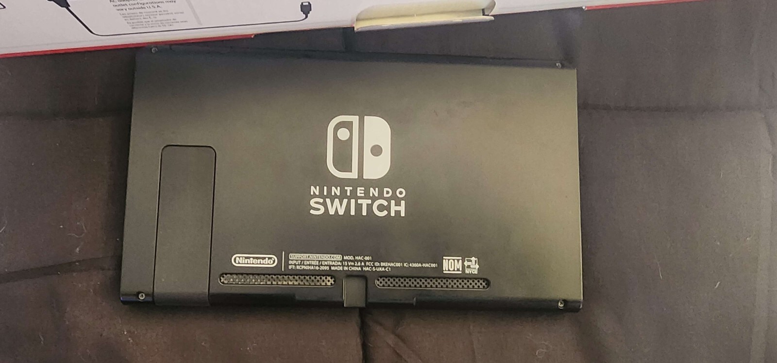 Nintendo Switch In Box – With Tears of the Kingdom and Pokemon: Lets GO Eevee