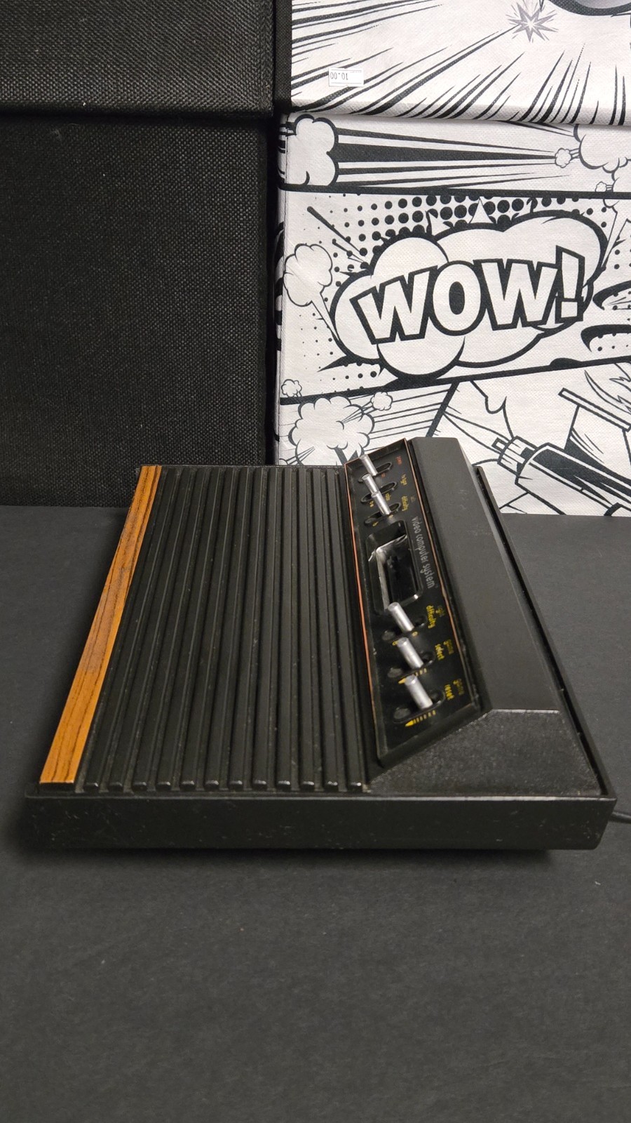 Atari 2600 Light Sixer Console – 6 Switch Woodgrain Taiwan Green Label Untested