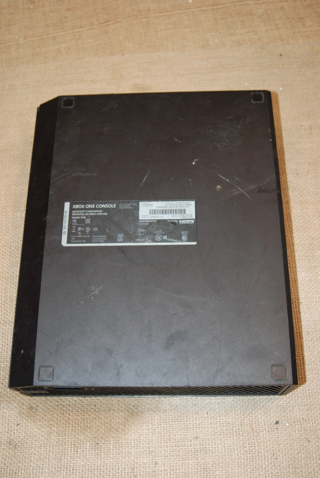 MICROSOFT XBOX ONE Model 1540