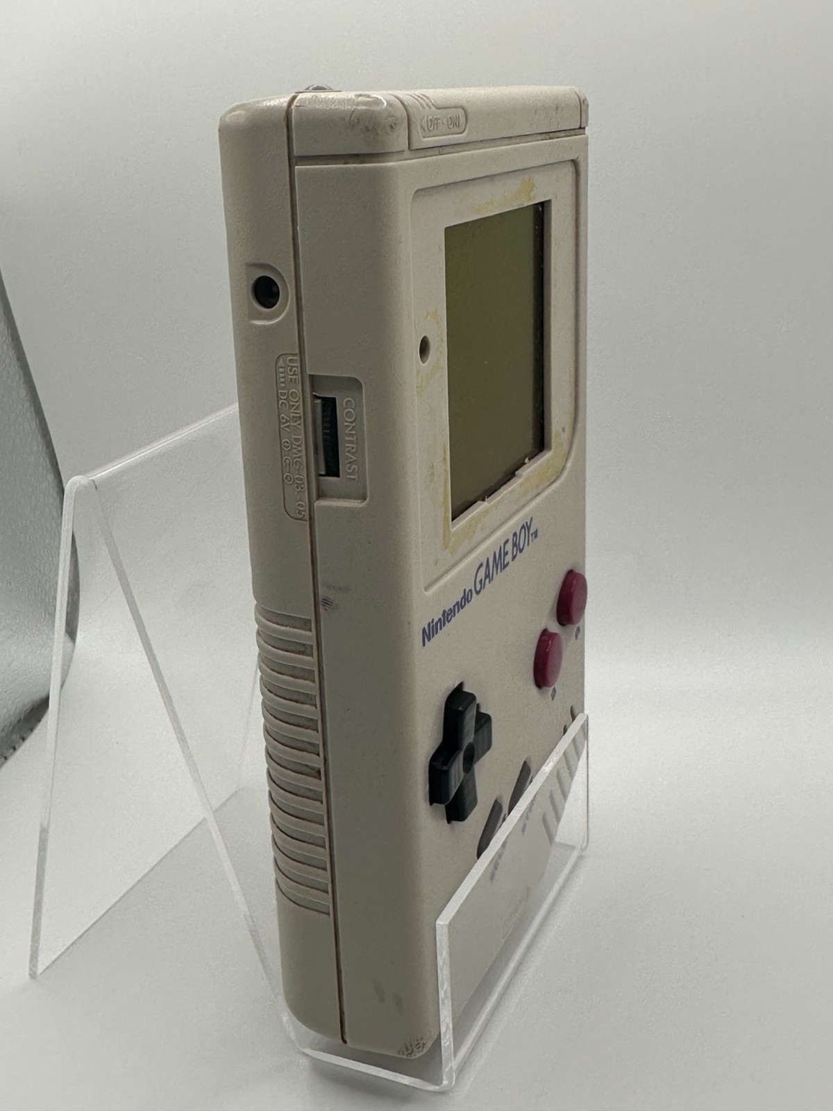Nintendo Game Boy Console (System and light, rough shape but working)