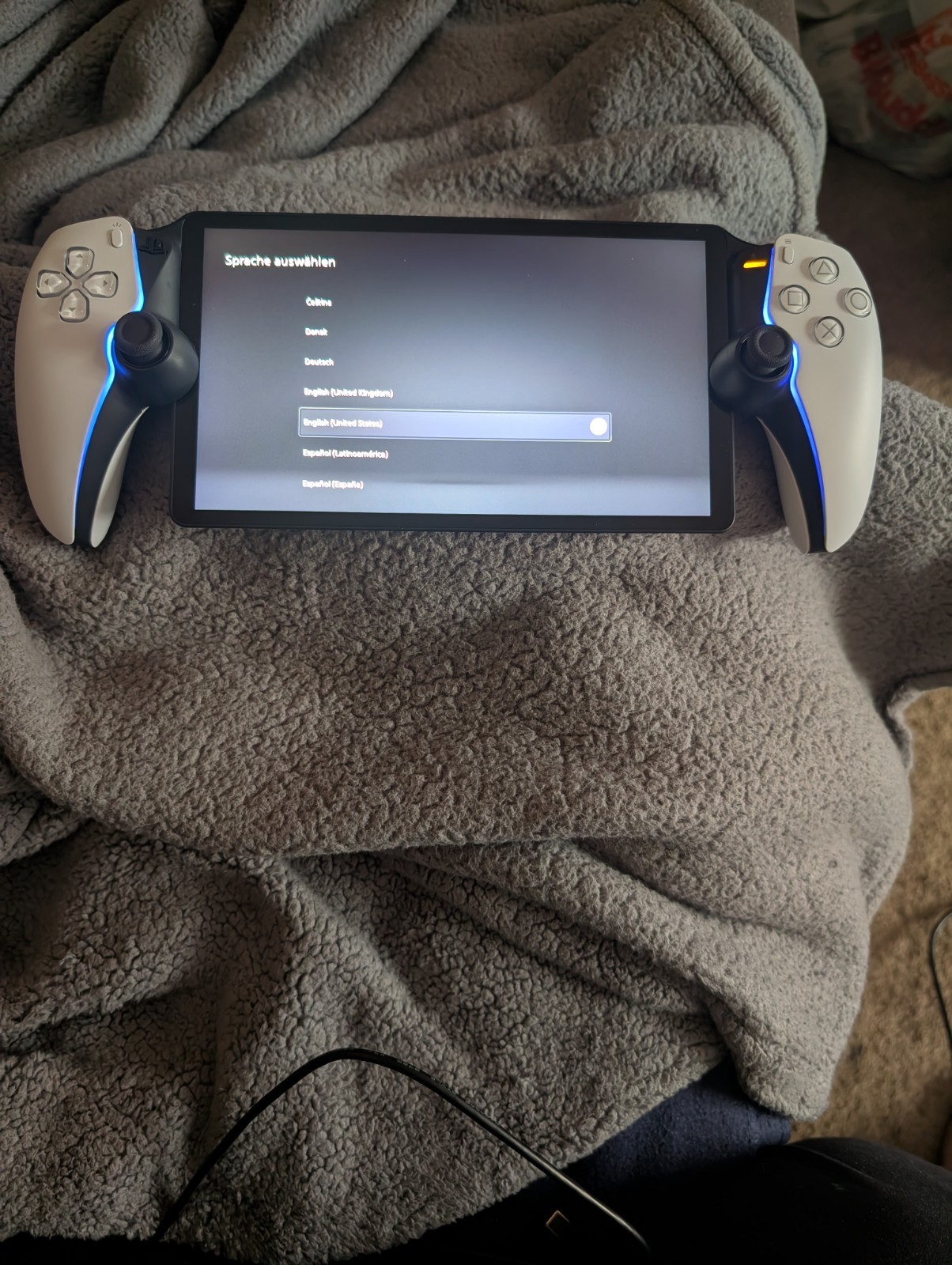 Sony PlayStation Portal Handheld Remote Play System for PS5, White/Black