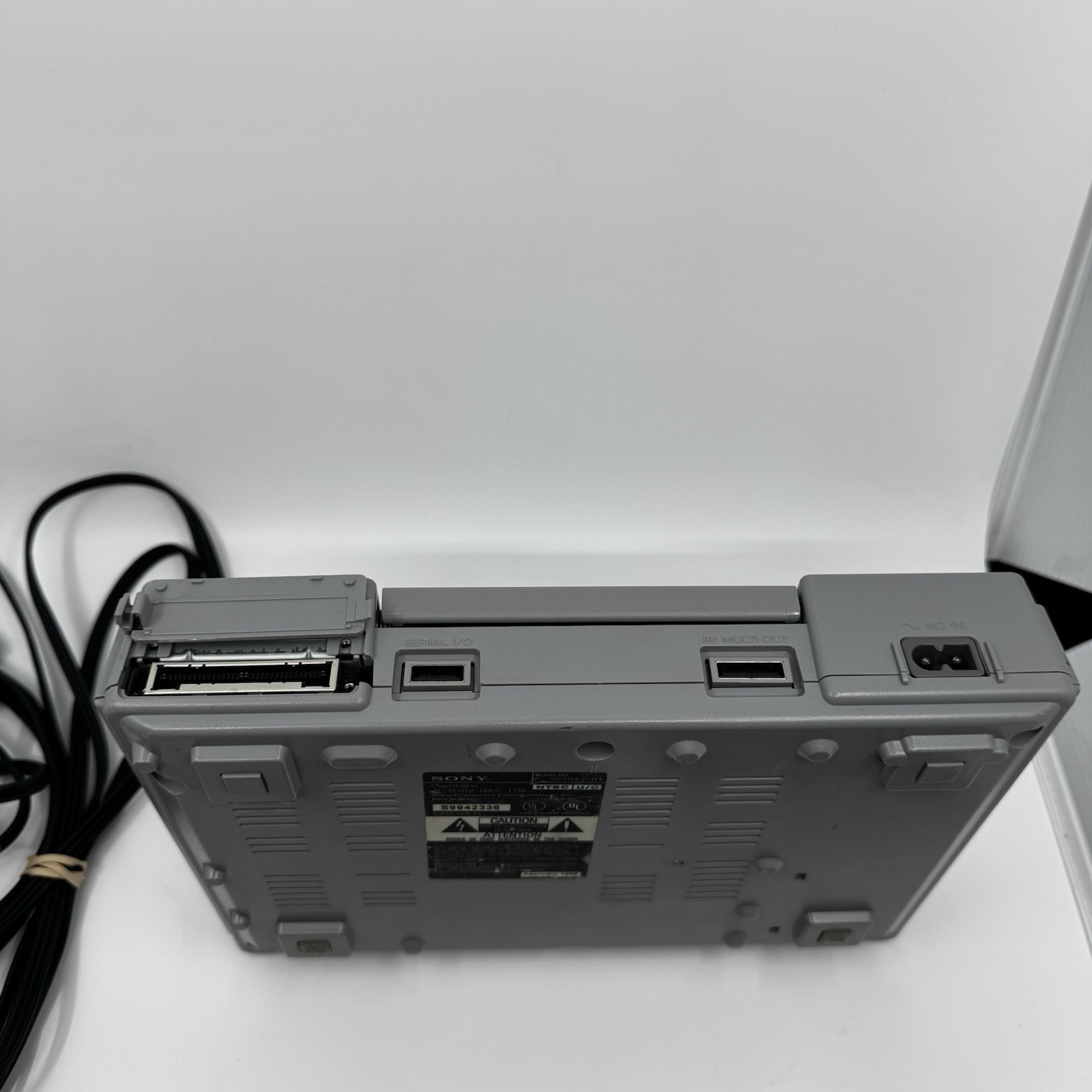 Sony PlayStation 1 #7501 Console Bundle W/ Controller & 2 Games – Tested Works