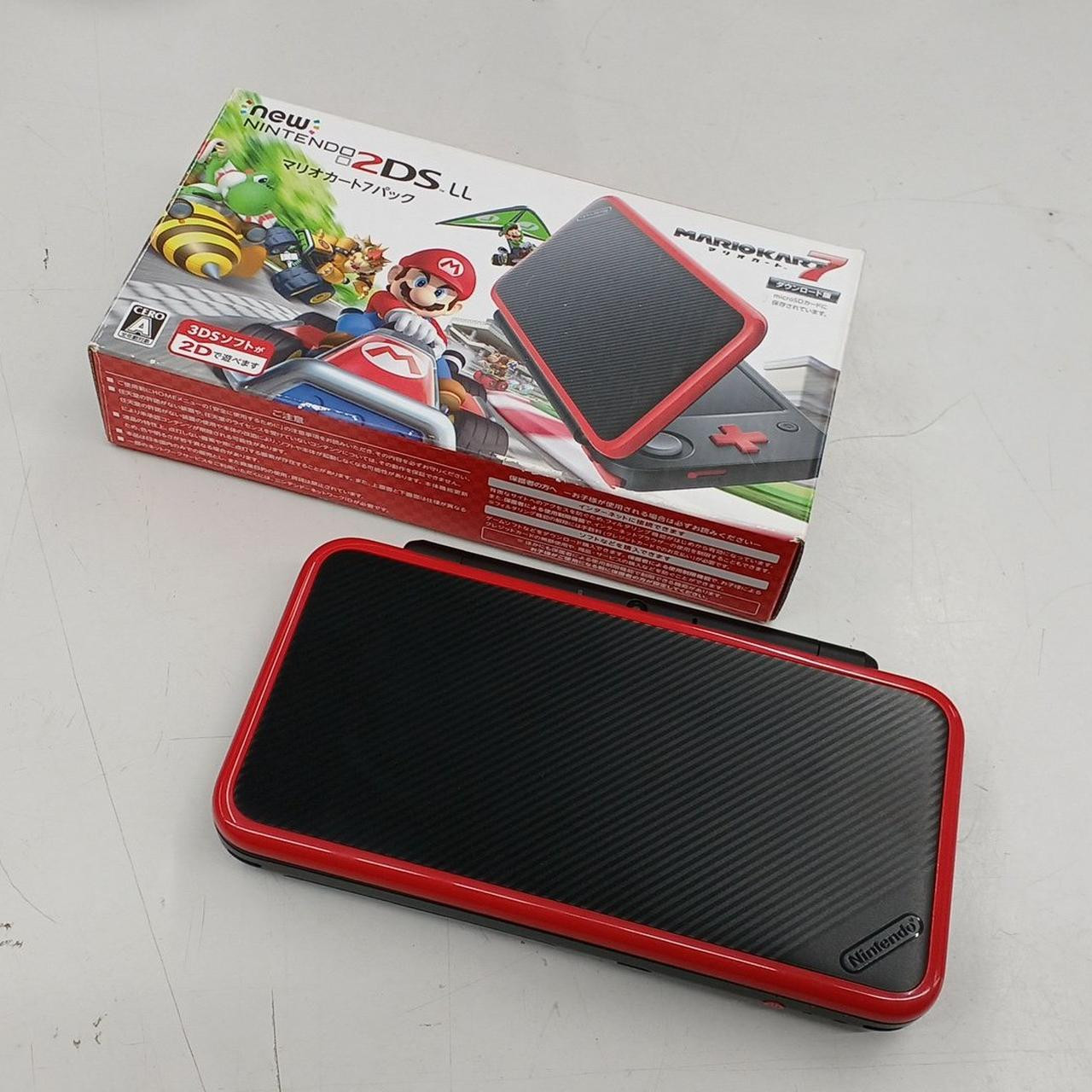 NINTENDO New Nintendo 2DS XL LL Mario Kart 7 RED BLACK console JAN-001 Japan