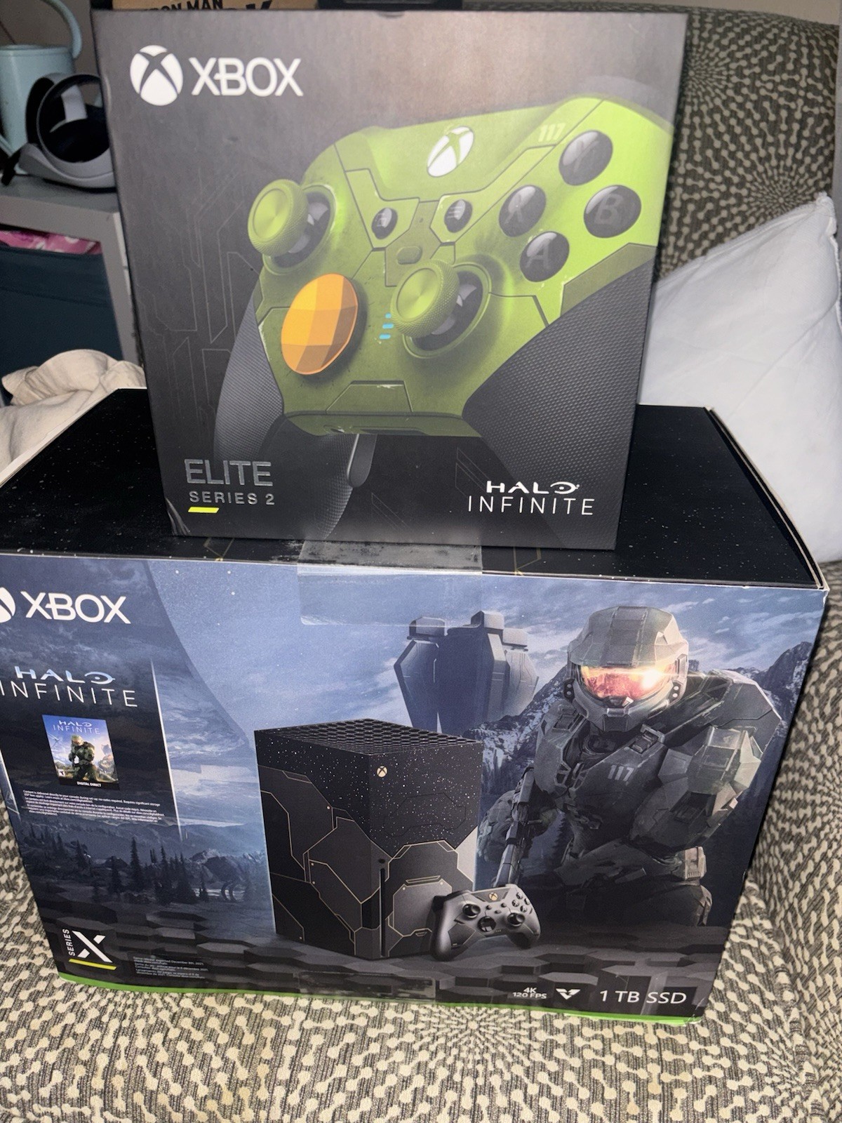 Xbox Series X Halo Infinite Limited Edition Console Bundle w/ Original Box